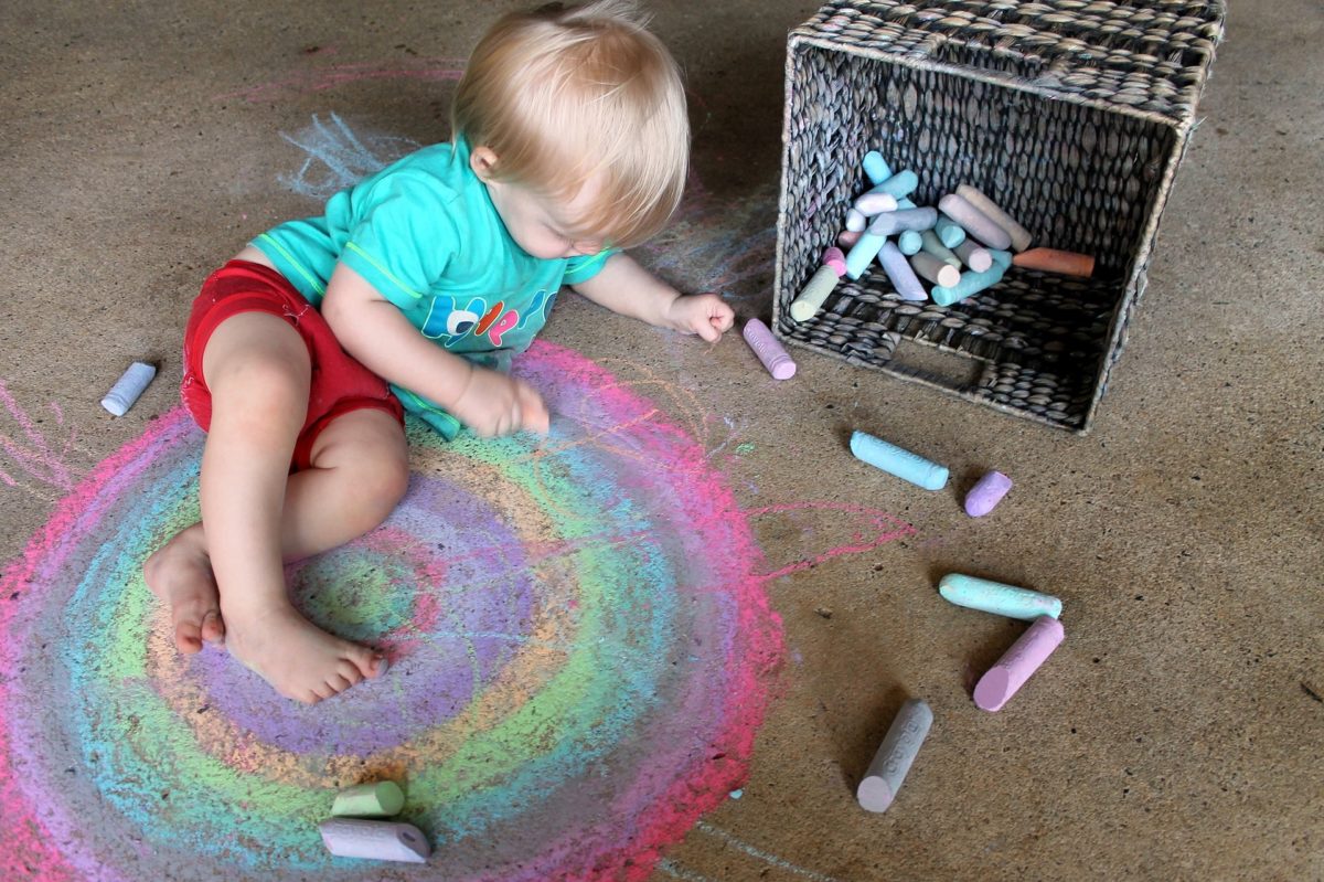 What to do if your child draws on your floor!