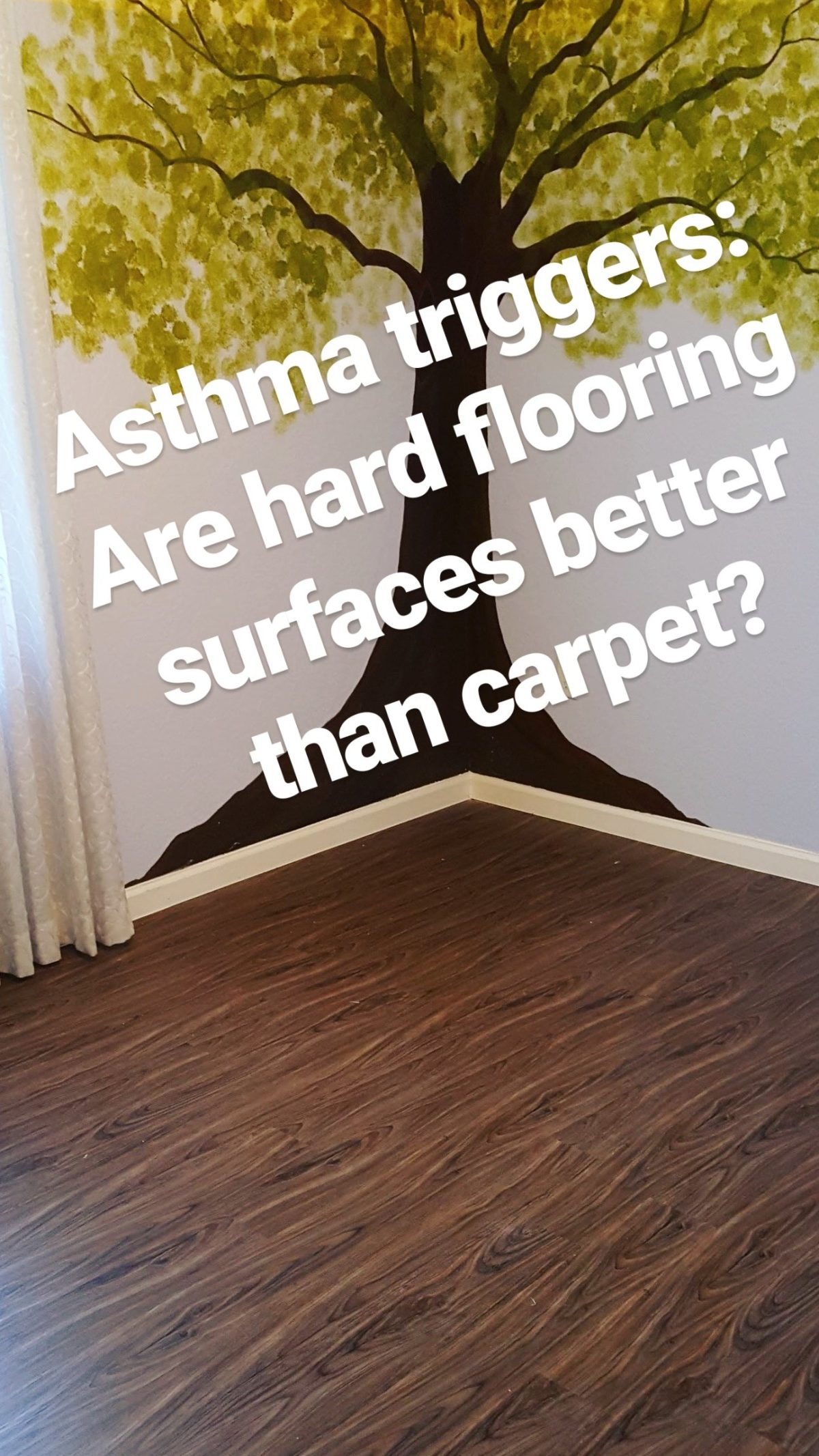 Asthma triggers: Are hard flooring surfaces better than carpet?